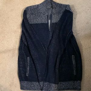 Express mens zip sweater.